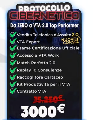 Procotollo cibernetico VTA 2.0 top performer – Bigluca
