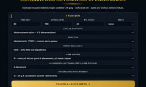 Generatore Automatico Dieta Massa – Edoardo Baldini
