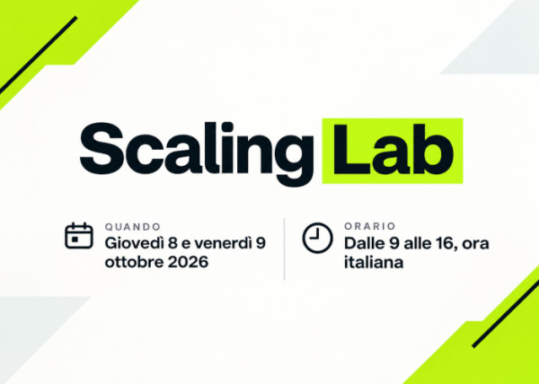Scaling LAB 2026 – Piernicola de Maria